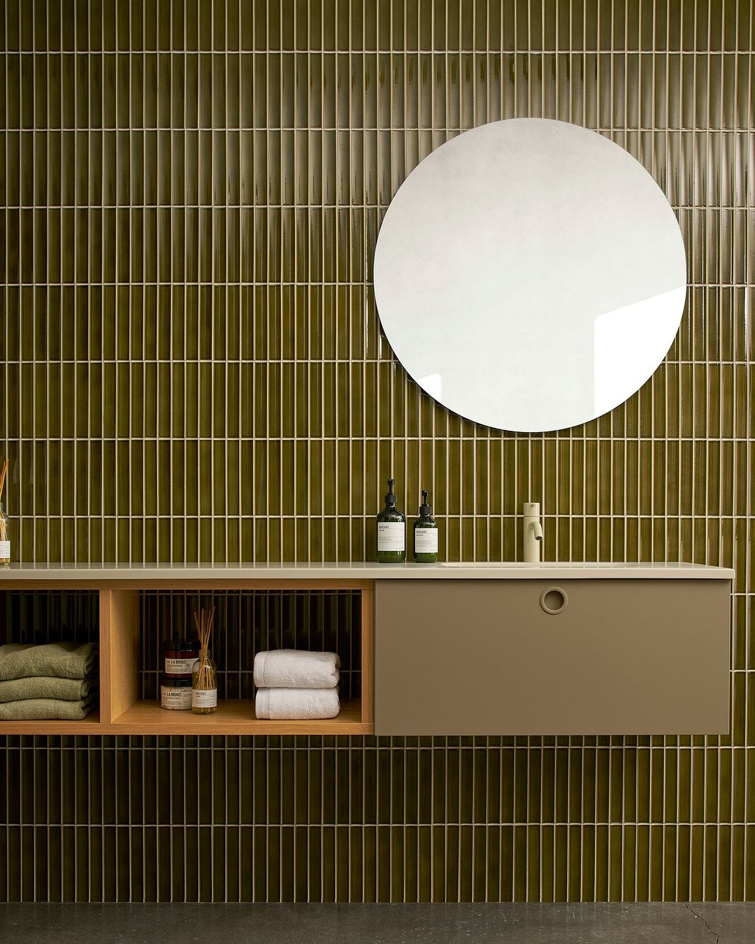 Japanese Bamboo - Hunter Green